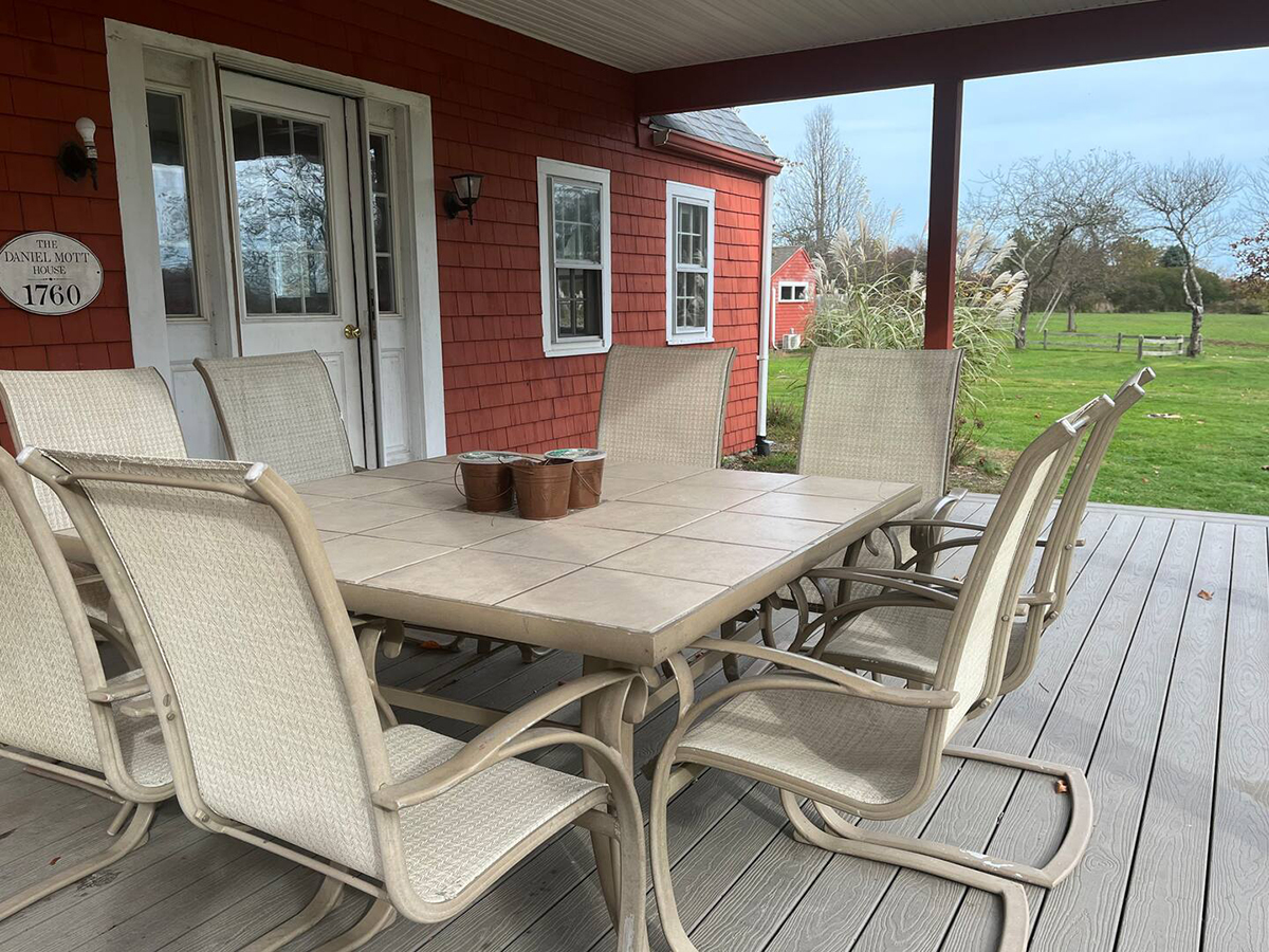 Deck Dining Area