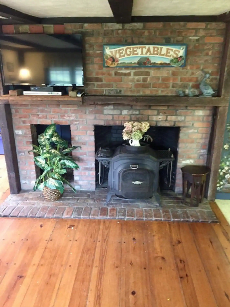 wood stove
