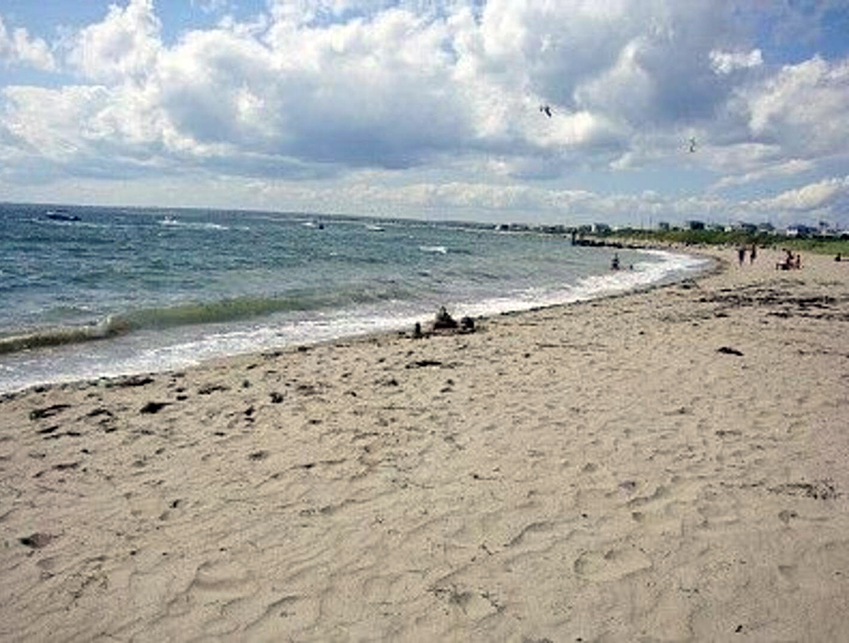 public beach