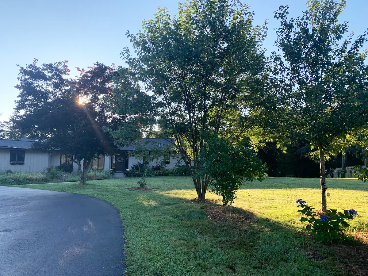Outside of the House