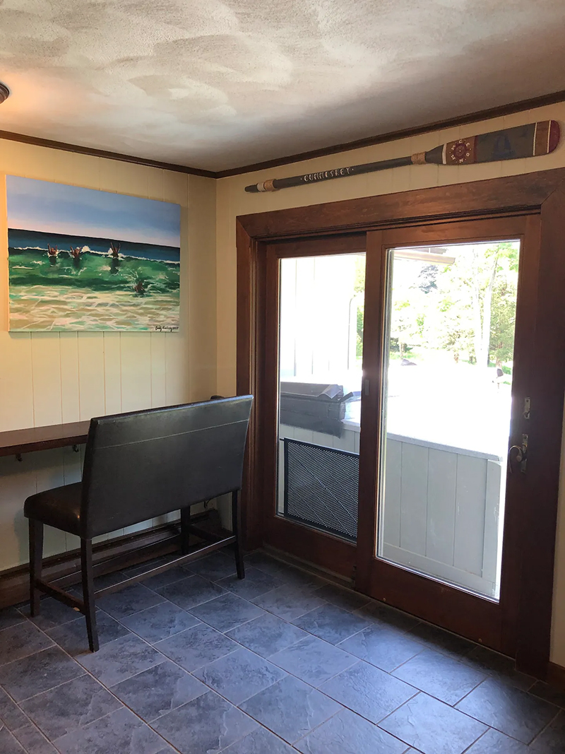 glass doors