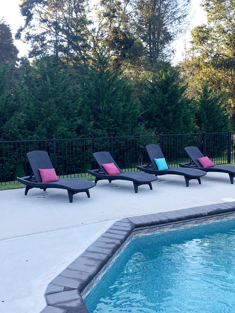 pool lounges